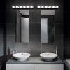 CHROMOWY KINKIET NAD LUSTRO BIAŁE KULE IDEAL LUX PRIVE AP6 045627 GLAMOUR CHROM
